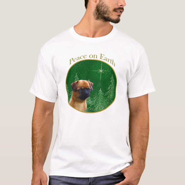 T-shirt Bruxelas Griffon Peace (Frente)