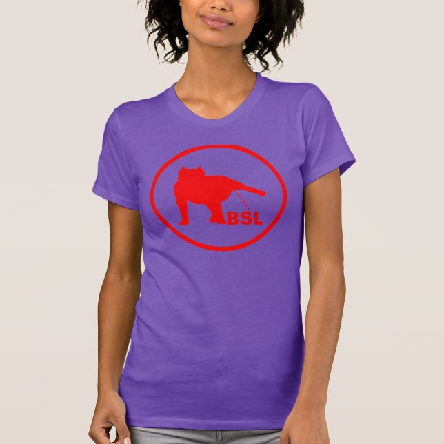 T-SHIRT BSL PITBULL (Frente)