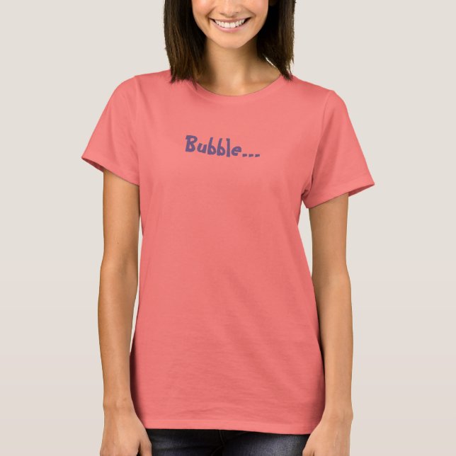 T-shirt Bubble... (Frente)