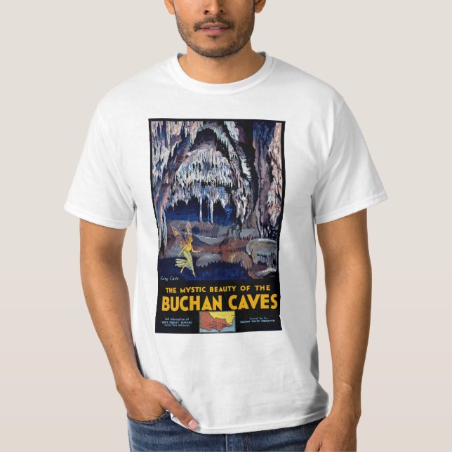 T-shirt Buchan Caverna Austrália (Frente)