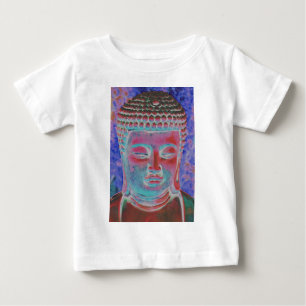 T-shirt Buda do Caleidoscópio Pintado