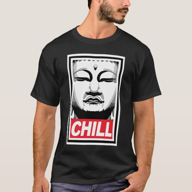 T-shirt Buddha frio (Frente)