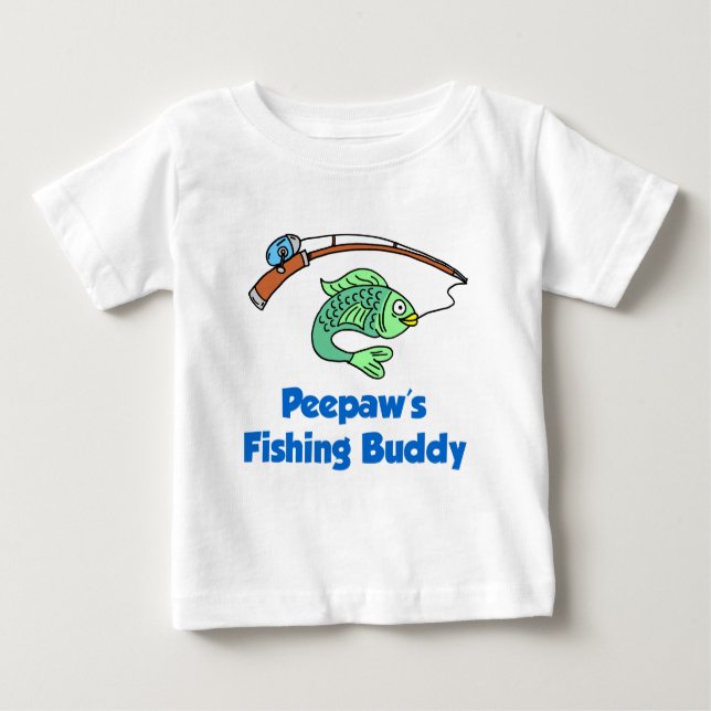 T-shirt Buddy de Peepaw's Fisheries (Frente)