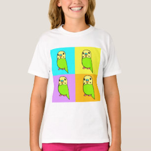 T-shirt Budgie Arte Pop