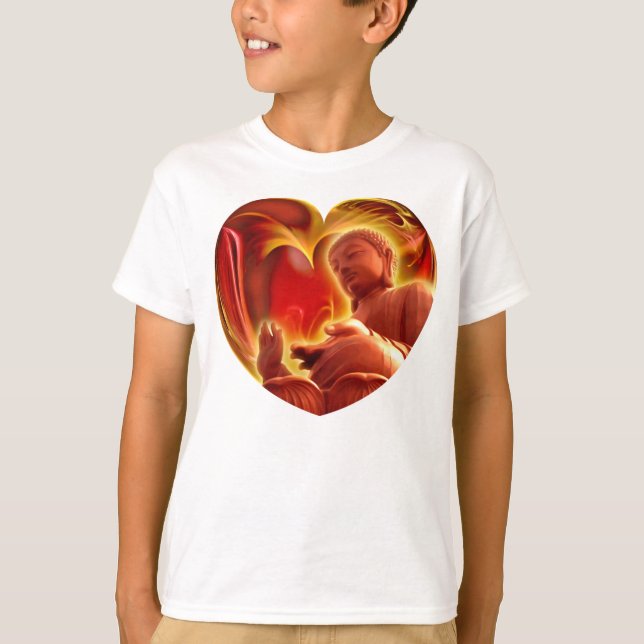 T-shirt BUDHA Heart (Frente)