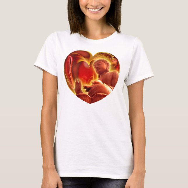 T-shirt BUDHA Heart (Frente)