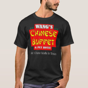 T-SHIRT BUFETE DO CHINÊS DE WANG