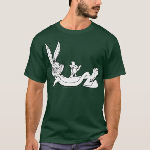 T-shirt BUGS BUNNY™ Comendo Cenoura Esboço