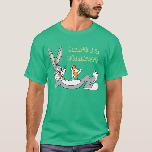 T-shirt BUGS BUNNY™ Deitado Comendo Cenoura (Frente)