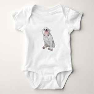 T-shirt Buldogue Americano - Branco #1