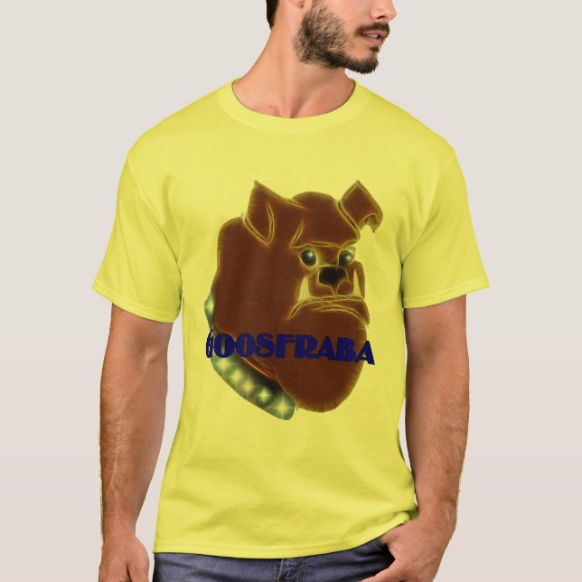 T-shirt Buldogue de Goosfraba (Frente)