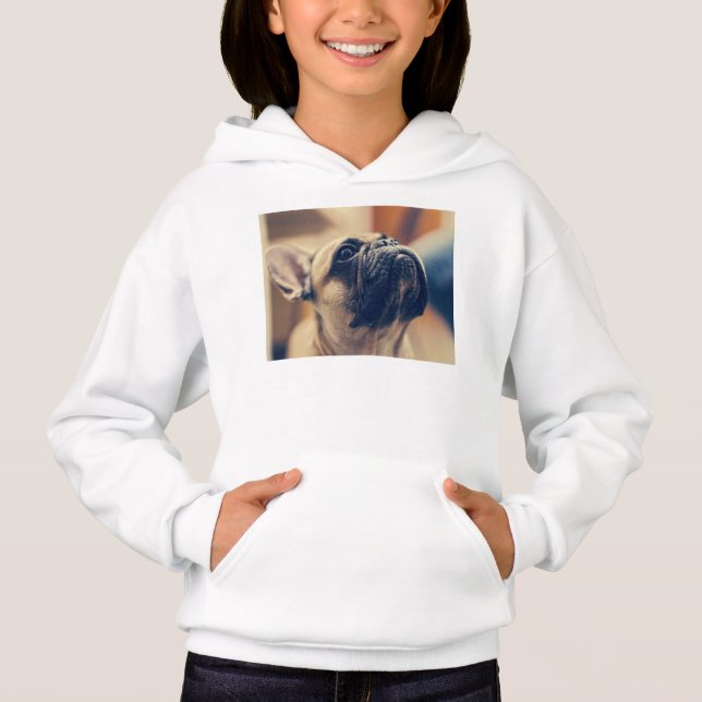T-shirt buldogue francês (Frente)