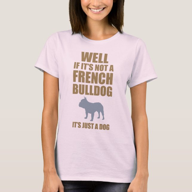 T-shirt Buldogue francês (Frente)