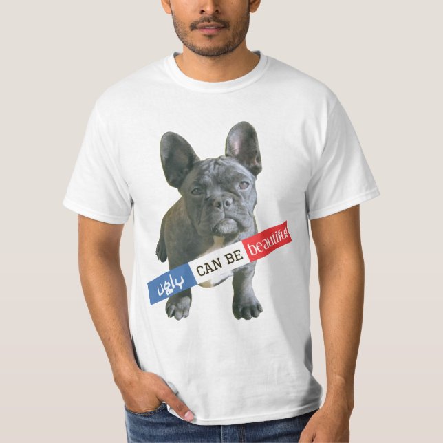 T-shirt Buldogue francês bonito (Frente)