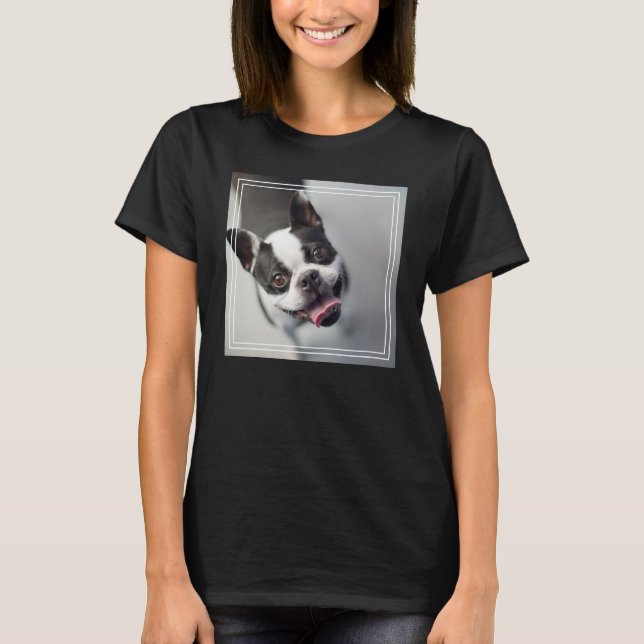 T-shirt Buldogue francês das imagens | de Getty (Frente)