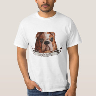 T-shirt Buldogue inglês