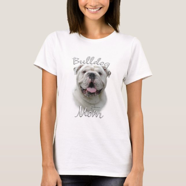 T-shirt Buldogue Mãe 2 (Frente)