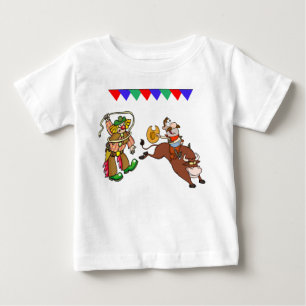 T-shirt Bull Rider e Rodeo Clown
