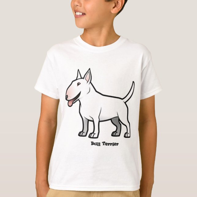 T-shirt Bull Terrier (Frente)