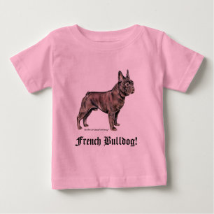 T-shirt Bulldog francês!
