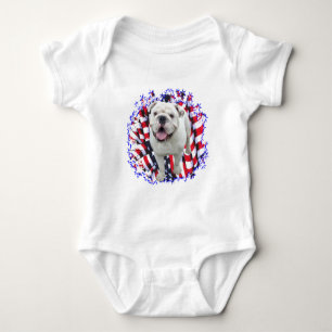 T-shirt Bulldog Patriot