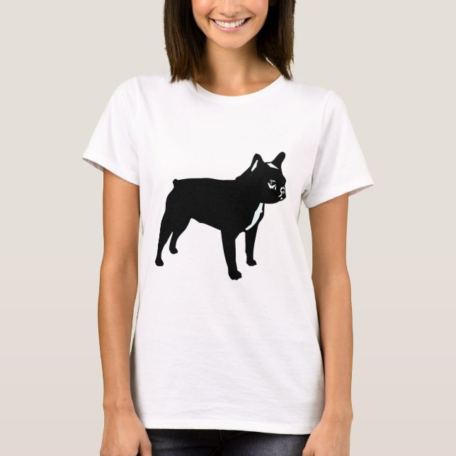 T-shirt Bulldogue Francês (Frente)