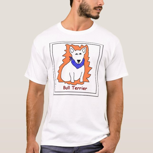 T-shirt bullterrier (Frente)