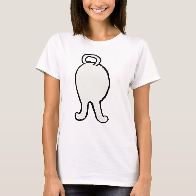 T-shirt bumbum de shiba (Frente)