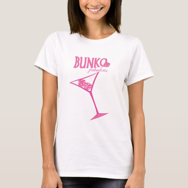 T-shirt Bunko Fabulous Martini (Frente)