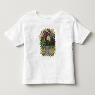 T-shirt Buquê de Paul Cezanne   das flores em um vaso,