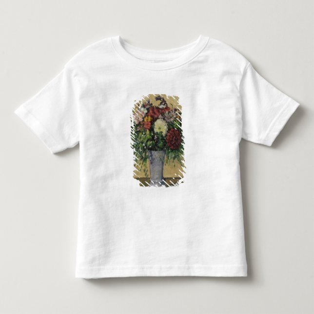 T-shirt Buquê de Paul Cezanne | das flores em um vaso, (Frente)