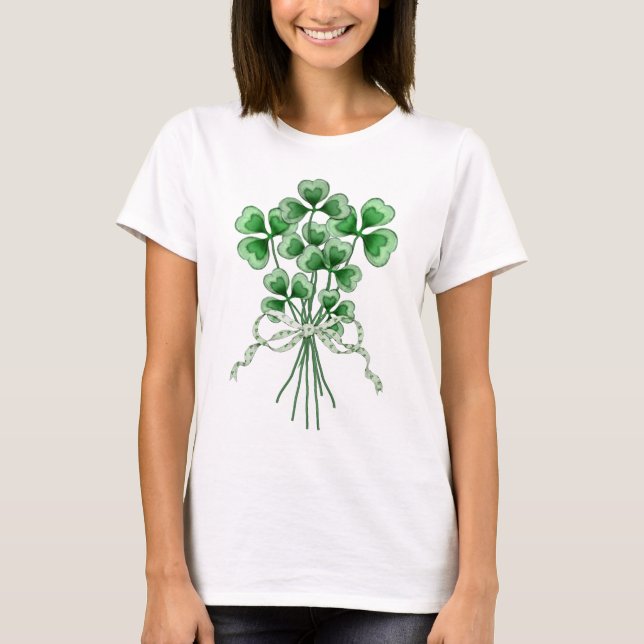 T-shirt Buquê Shamrock (Frente)