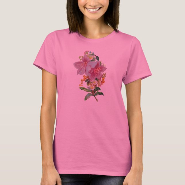 T-shirt Buquê Vintage (Frente)
