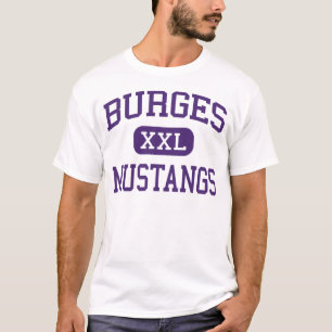 T-shirt Burges - mustang - segundo grau - El Paso Texas