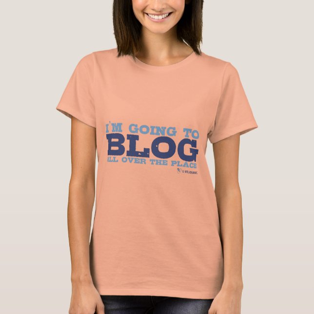 T-shirt Burnout Feed T's (Blog All Over) (Frente)