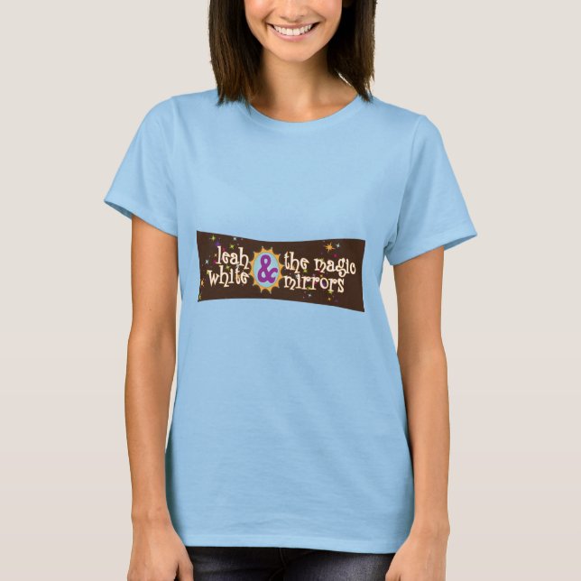 T-shirt Burnout T de malha feminina (Frente)