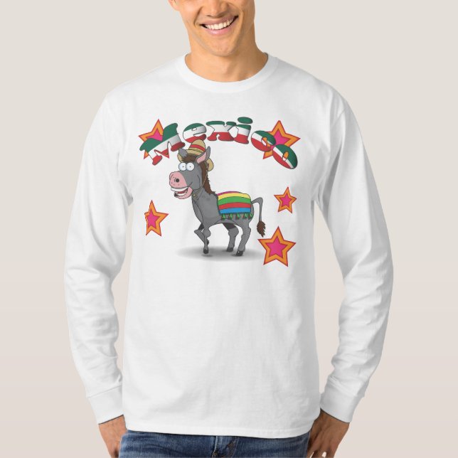 T-shirt Burro Mexicano (Frente)