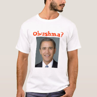 T-shirt Bush-obama, Obushma?