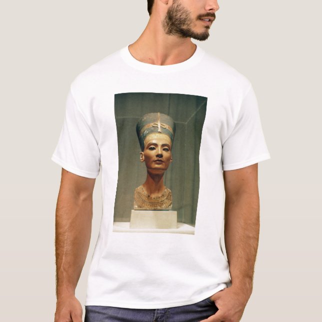T-shirt Busto da rainha Nefertiti, vista dianteira (Frente)