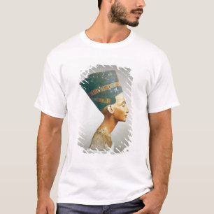 T-shirt Busto da rainha Nefertiti, vista lateral, do studi