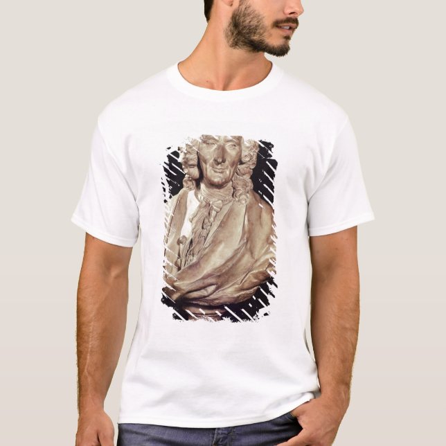 T-shirt Busto de Jean-Philippe Rameau 1760 (Frente)