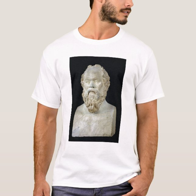 T-shirt Busto de Socrates (Frente)