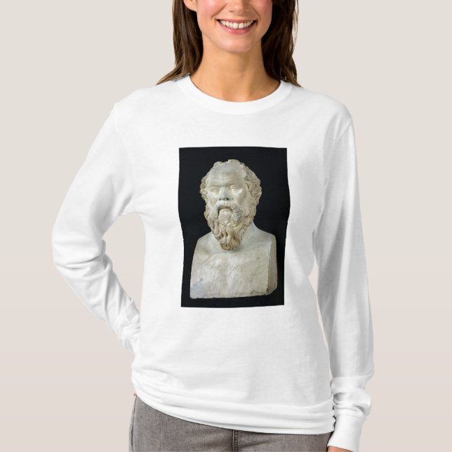 T-shirt Busto de Socrates (Frente)