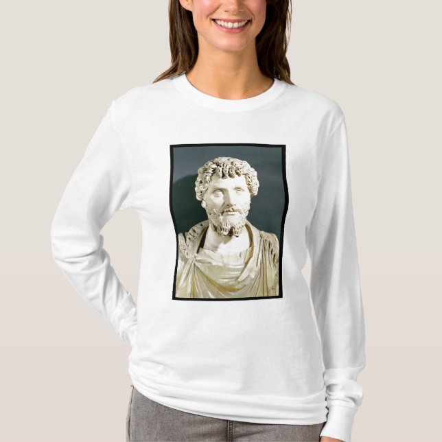 T-shirt Busto do imperador Septimus Severus (Frente)