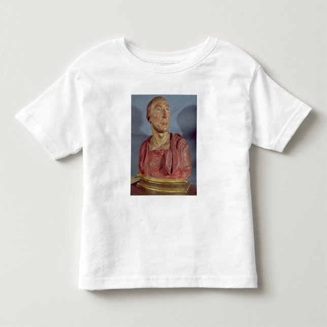 T-shirt Busto Niccolo a Dinamarca Uzzano do retrato (Frente)