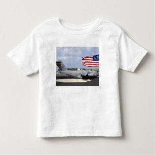 T-shirt C-17 Globemaster III senta-se no voo