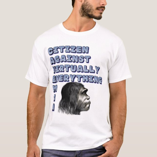 T-SHIRT C.A.V.E. MAN (Frente)