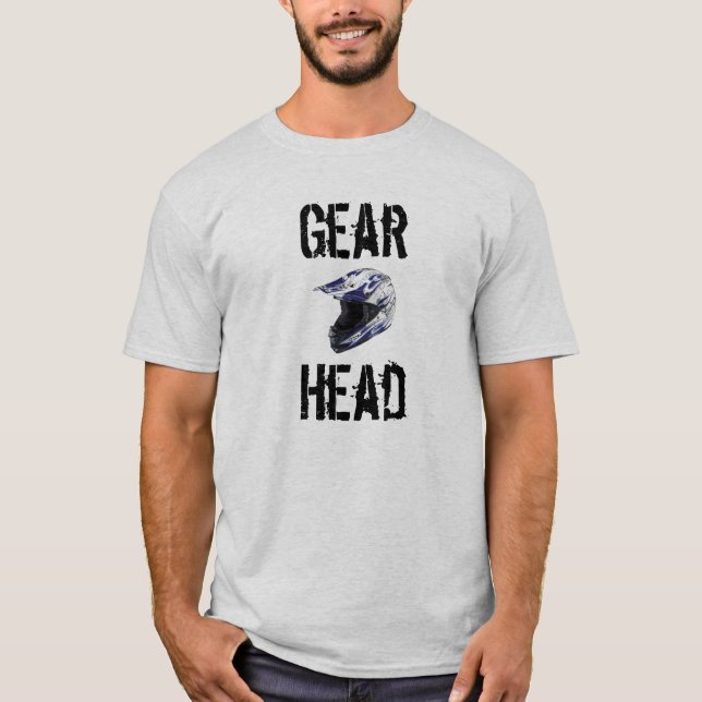 T-shirt Cabeça da engrenagem (Frente)