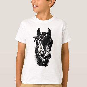T-shirt Cabeça de cavalo do clube de fãs