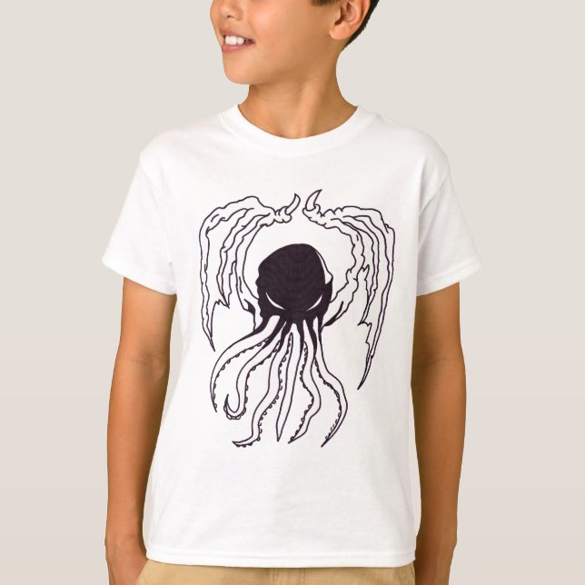 T-shirt Cabeça de Cthulhu (Frente)